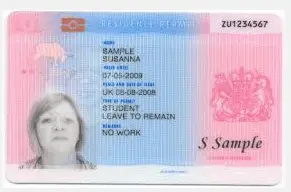 biometric residence permit