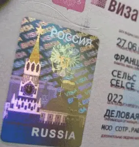 Visa to Russia