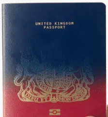 British Passport after Brexit Design - Design 1 by Ian Macfarlane