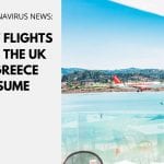 Direct Flights From the UK to Greece Resume
