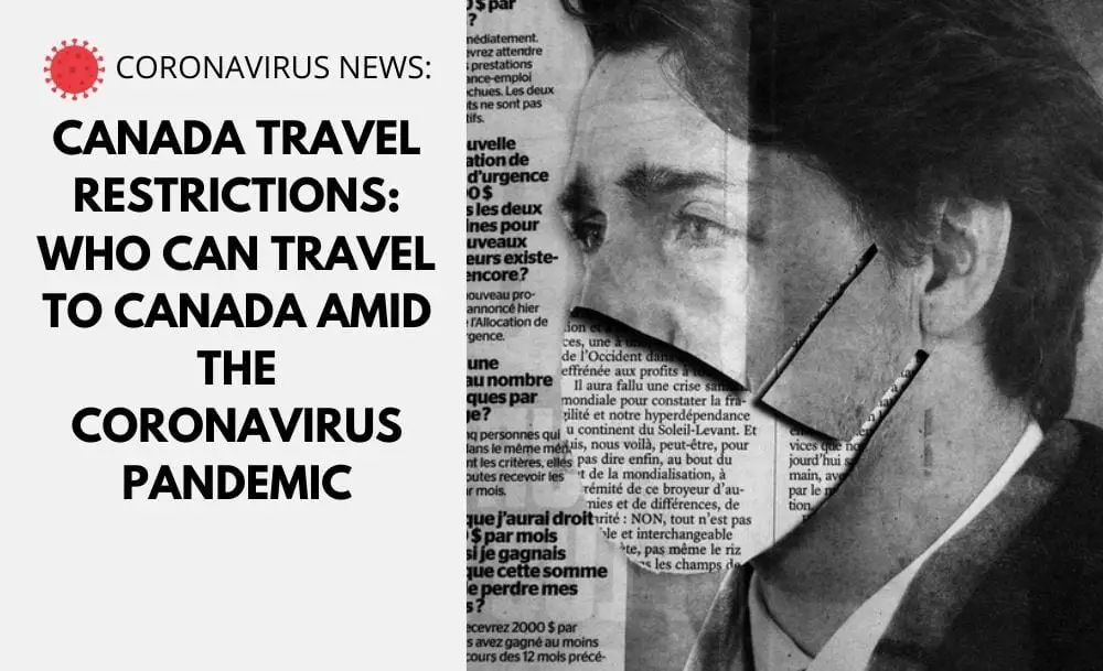 coronavirus travel restrictions canada