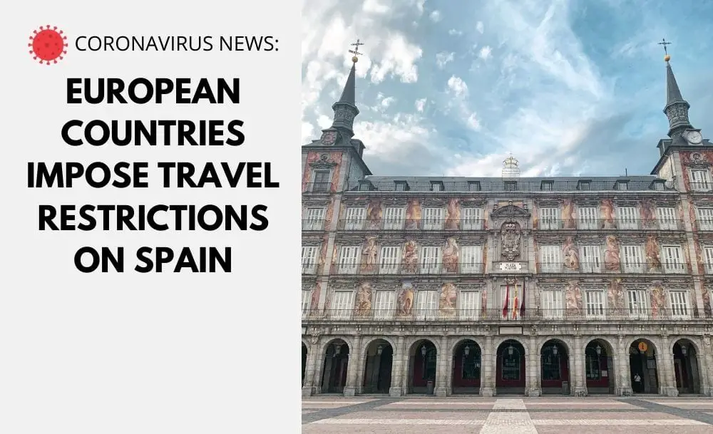 travel restrictions for spain
