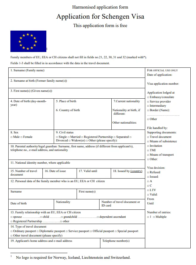 uk travel document visa to norway