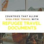 Countries that allow visa-free travel with Refugee Travel Documents