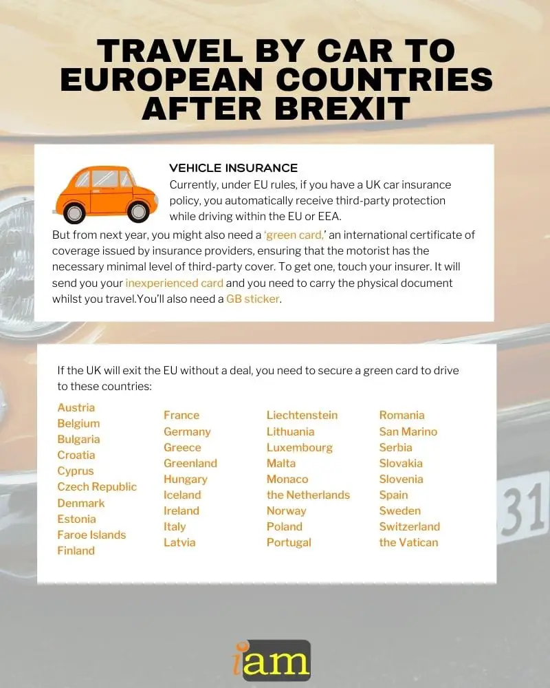 travel to europe by car from uk