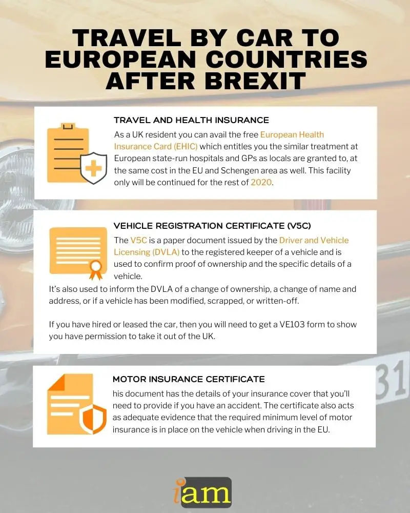 travel to europe by car from uk