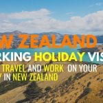 New Zealand Working Holiday Visa
