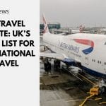 UK Travel Update UK’s Green List for International Travel