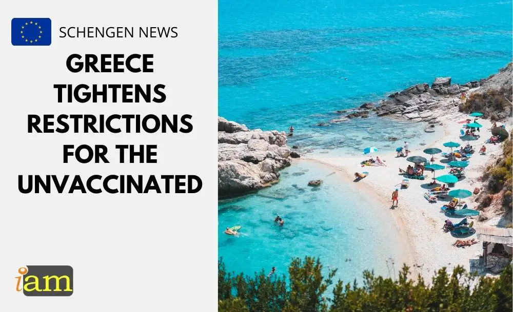 travelling to greece unvaccinated