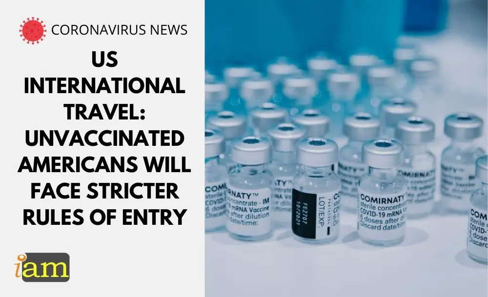 travel ban us unvaccinated