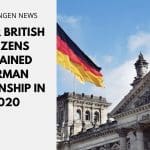 Fewer British Citizens Obtained German Citizenship in 2020