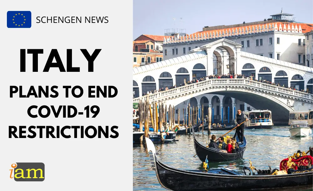 Italy Drops Some Covid Restrictions IaM (Immigration and Migration) UK