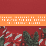 Common Immigration Issues to Watch Out for During the Holiday Season