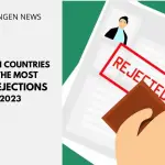 WP Schengen Countries with most rejection rate 2023